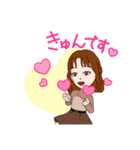 大学女子  アバター（個別スタンプ：6）