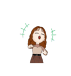 大学女子  アバター（個別スタンプ：7）