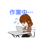 大学女子  アバター（個別スタンプ：20）