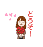 大学女子  アバター（個別スタンプ：24）