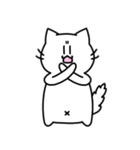 へそねこ 2 文字なし（個別スタンプ：37）