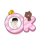 女の子アバタースタンプ2（個別スタンプ：1）