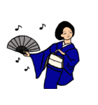 女和装（個別スタンプ：26）