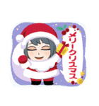 冬に使えるスタンプ癒やされる女子たち（個別スタンプ：5）