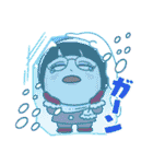 冬に使えるスタンプ癒やされる女子たち（個別スタンプ：9）
