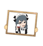 冬に使えるスタンプ癒やされる女子たち（個別スタンプ：27）