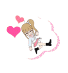 冬に使えるスタンプ癒やされる女子たち（個別スタンプ：28）