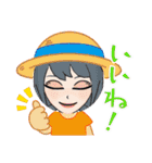 冬に使えるスタンプ癒やされる女子たち（個別スタンプ：38）