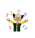 や-（個別スタンプ：14）