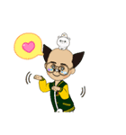 や-（個別スタンプ：16）