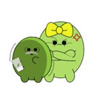 牛乳と豆（個別スタンプ：3）