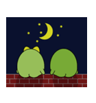 牛乳と豆（個別スタンプ：7）