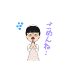 女の子アバタースタンプ1（個別スタンプ：14）