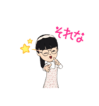 女の子アバタースタンプ1（個別スタンプ：15）