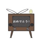 昭和のテレビ（個別スタンプ：12）