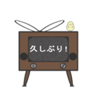 昭和のテレビ（個別スタンプ：36）