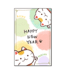 招き猫の大福ちゃん毎年使えるお正月2022年（個別スタンプ：6）