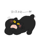 焦げたねこ（個別スタンプ：1）