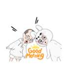 はげちょり＆かまえちゃん（個別スタンプ：1）
