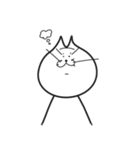 ヒゲナガネコ（個別スタンプ：9）