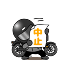 クルーザーバイク男子 挨拶スタンプ（個別スタンプ：20）