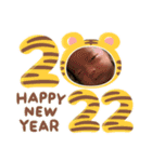 8♡あけおめ2022（個別スタンプ：21）