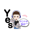 天然ガール♪（個別スタンプ：1）