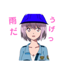 警備員アヤネちゃん（個別スタンプ：17）