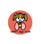 新年のあいさつすたんぷ。（個別スタンプ：2）