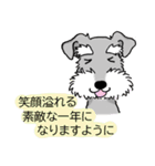 2022★笑うシュナには福来る★年末年始（個別スタンプ：6）