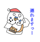 アルビノインコのクリスマス（個別スタンプ：14）