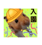 ハムスターとデグーの行事等（個別スタンプ：9）