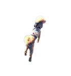 言葉にできない時の犬スタンプ2（個別スタンプ：4）