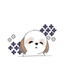 Stickers_Shih Tzu_h シーズースタンプ（個別スタンプ：36）