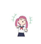 女子中学生キラちゃん（個別スタンプ：7）