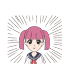 女子中学生キラちゃん（個別スタンプ：12）