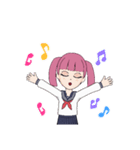 女子中学生キラちゃん（個別スタンプ：13）