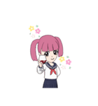 女子中学生キラちゃん（個別スタンプ：17）