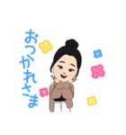 可愛い♥♡女の子のスタンプ（個別スタンプ：4）
