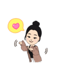可愛い♥♡女の子のスタンプ（個別スタンプ：15）