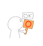 まるもち 【使いやすい言葉】（個別スタンプ：1）