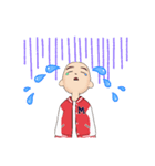 オリジナルはげアバター（個別スタンプ：9）