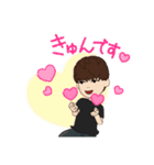 モジャモジャな人（個別スタンプ：6）