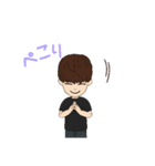 モジャモジャな人（個別スタンプ：11）