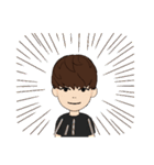 モジャモジャな人（個別スタンプ：12）