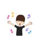 モジャモジャな人（個別スタンプ：13）