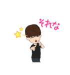 モジャモジャな人（個別スタンプ：15）