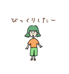 色々人間スタンプ（個別スタンプ：3）