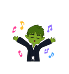 可愛いゾンビスタンプ（個別スタンプ：9）