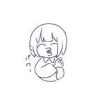あたまがよわいおたく（個別スタンプ：4）
